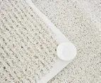 2x Anti Slip Loofah Shower Rug Non Slip Bathroom Bath Mat Carpet Water Drains