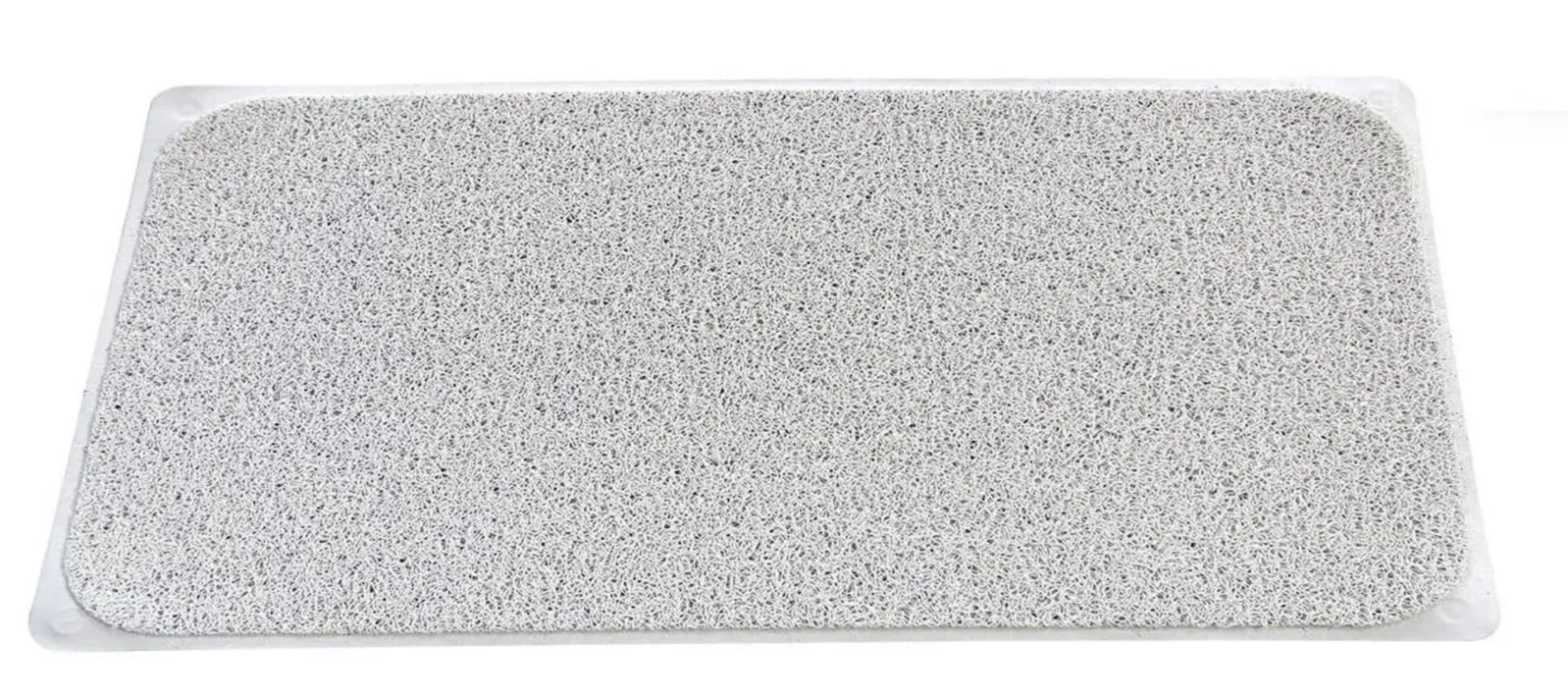 2x Anti Slip Loofah Shower Rug Non Slip Bathroom Bath Mat Carpet Water Drains