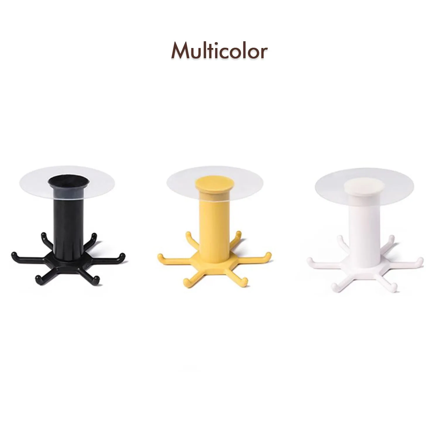 4077 Rotating Folding Hook, Kitchen Utensil Holder for Hanging, Heavy Duty Hanger Hooks For Bathroom, Key Hooks For Living Room & Bedroom