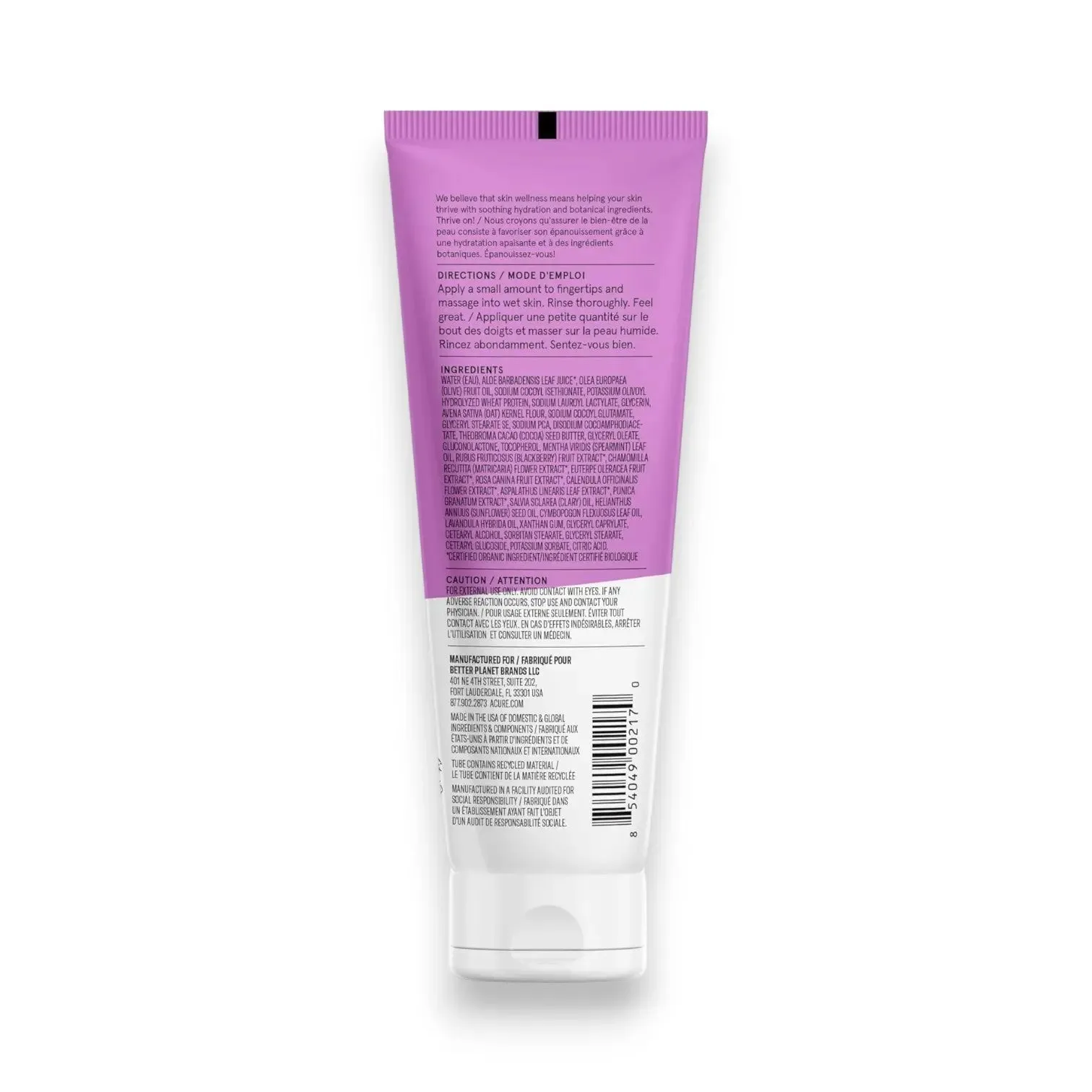 Acure Radically Rejuvenating Cleansing Cream 118ml