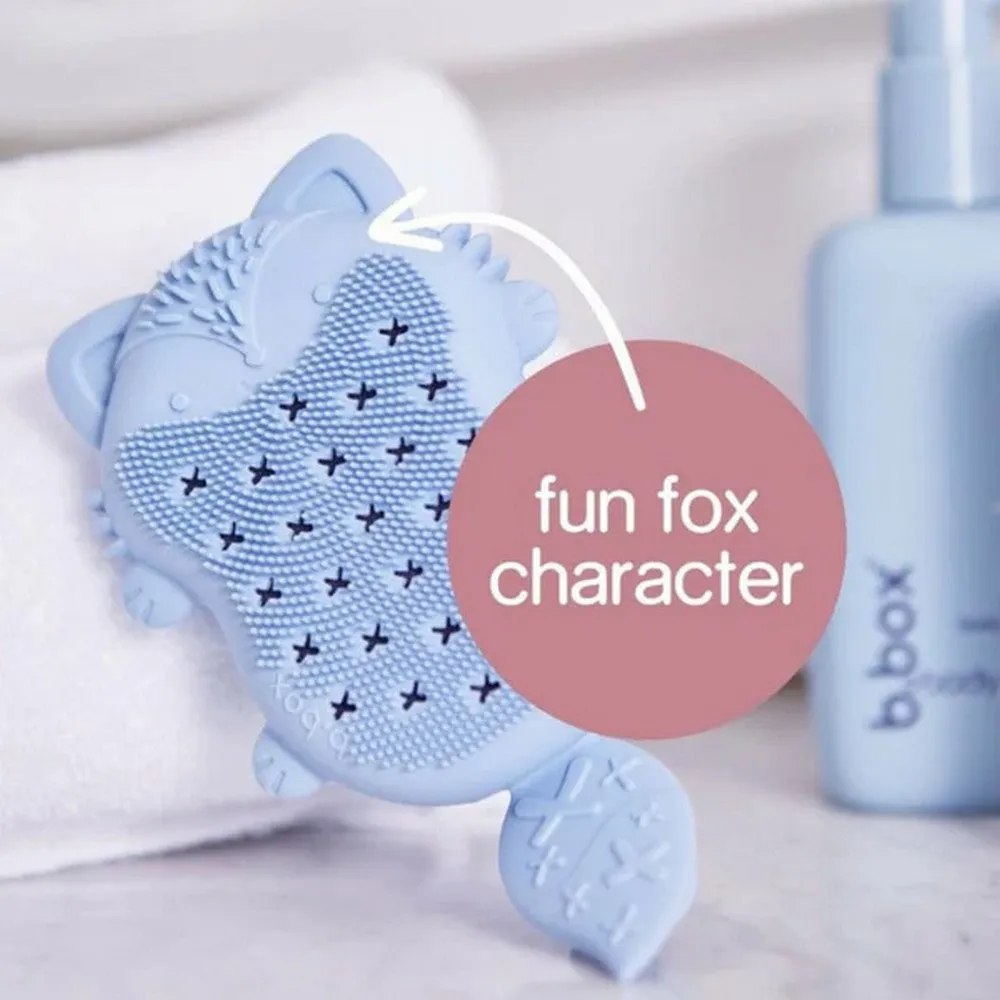 Baby Soft Silicone Bath Brush With Sponge