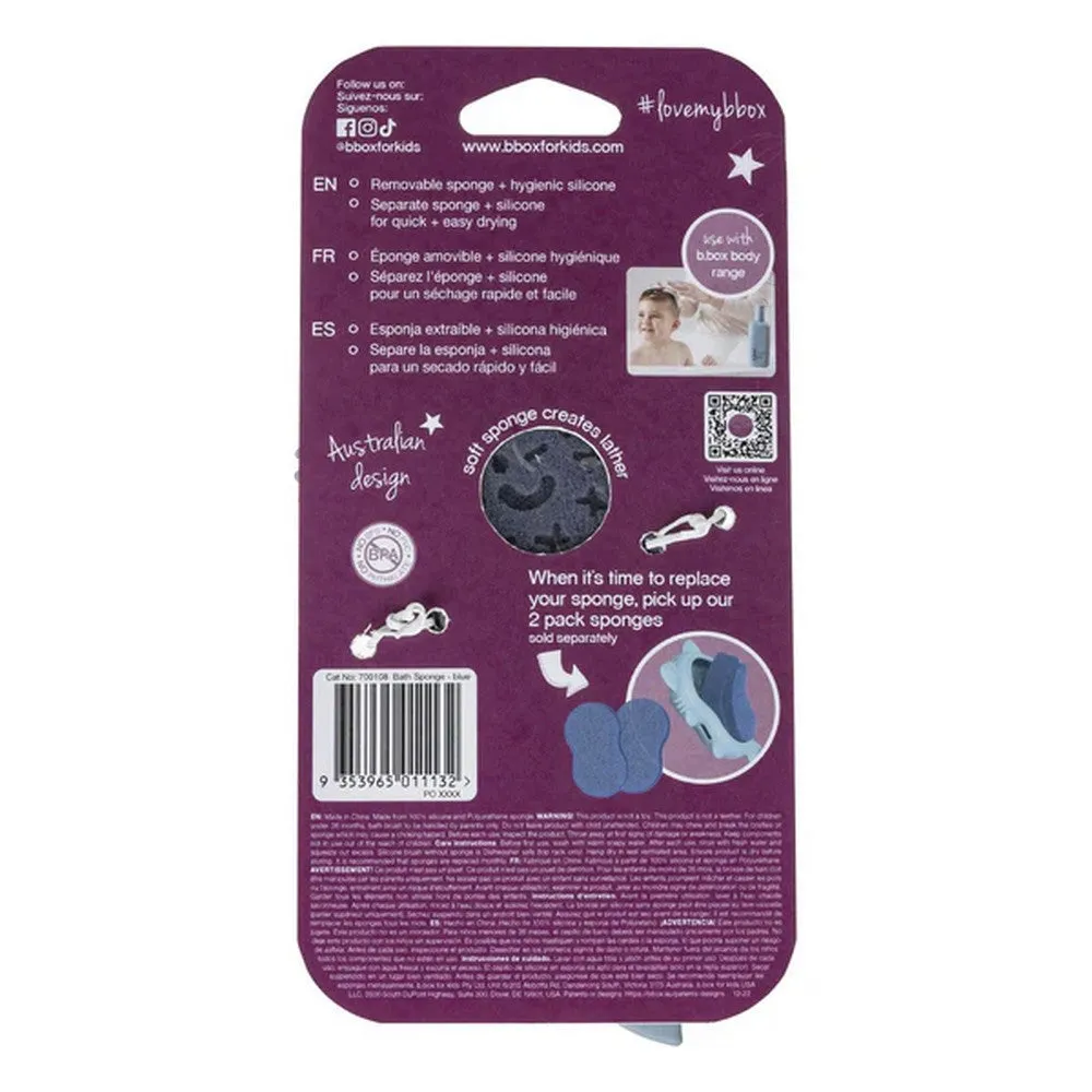 Baby Soft Silicone Bath Brush With Sponge