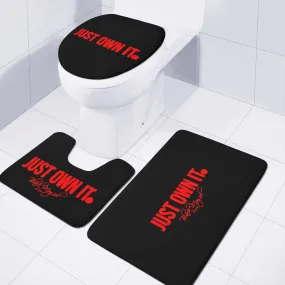 Black Mogul Just Own It Bath Rug Set (3 Piece)