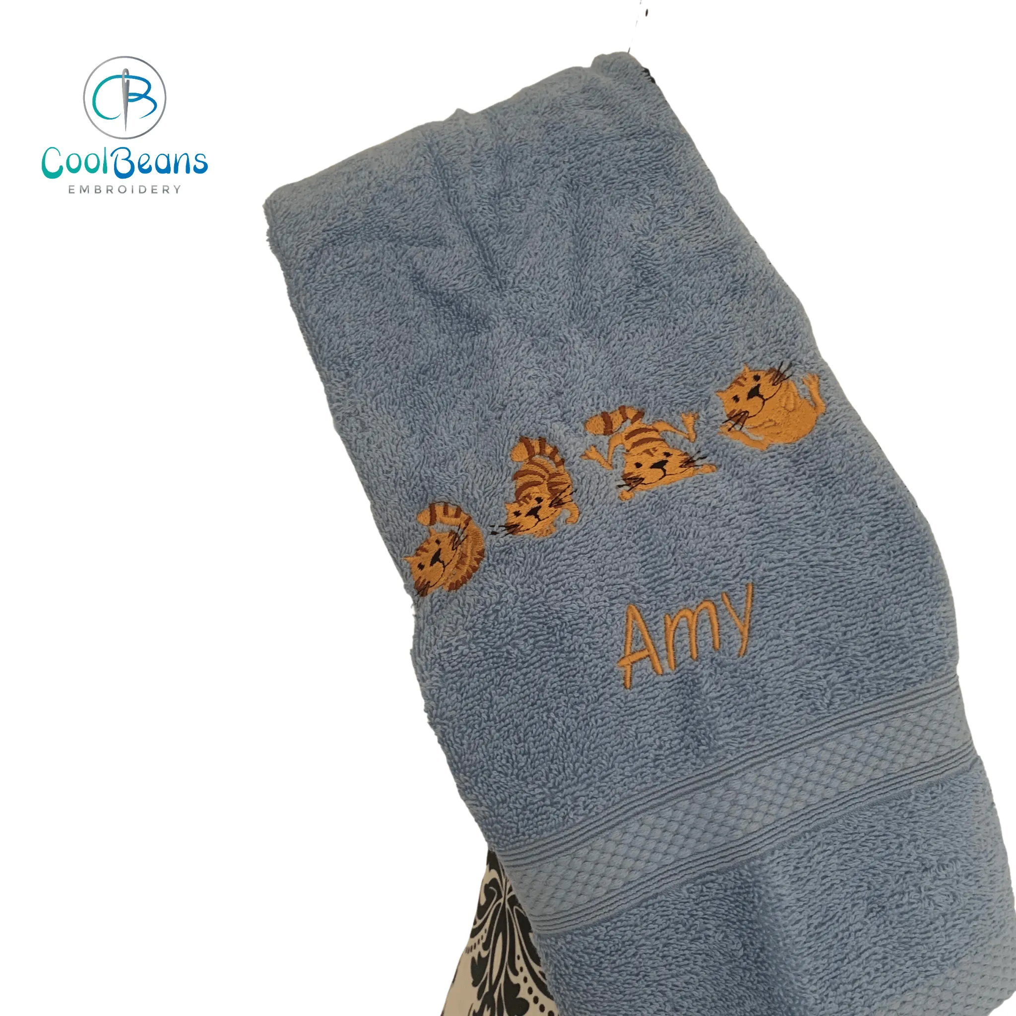 Cat Towels - Kittens / Cats - Personalised