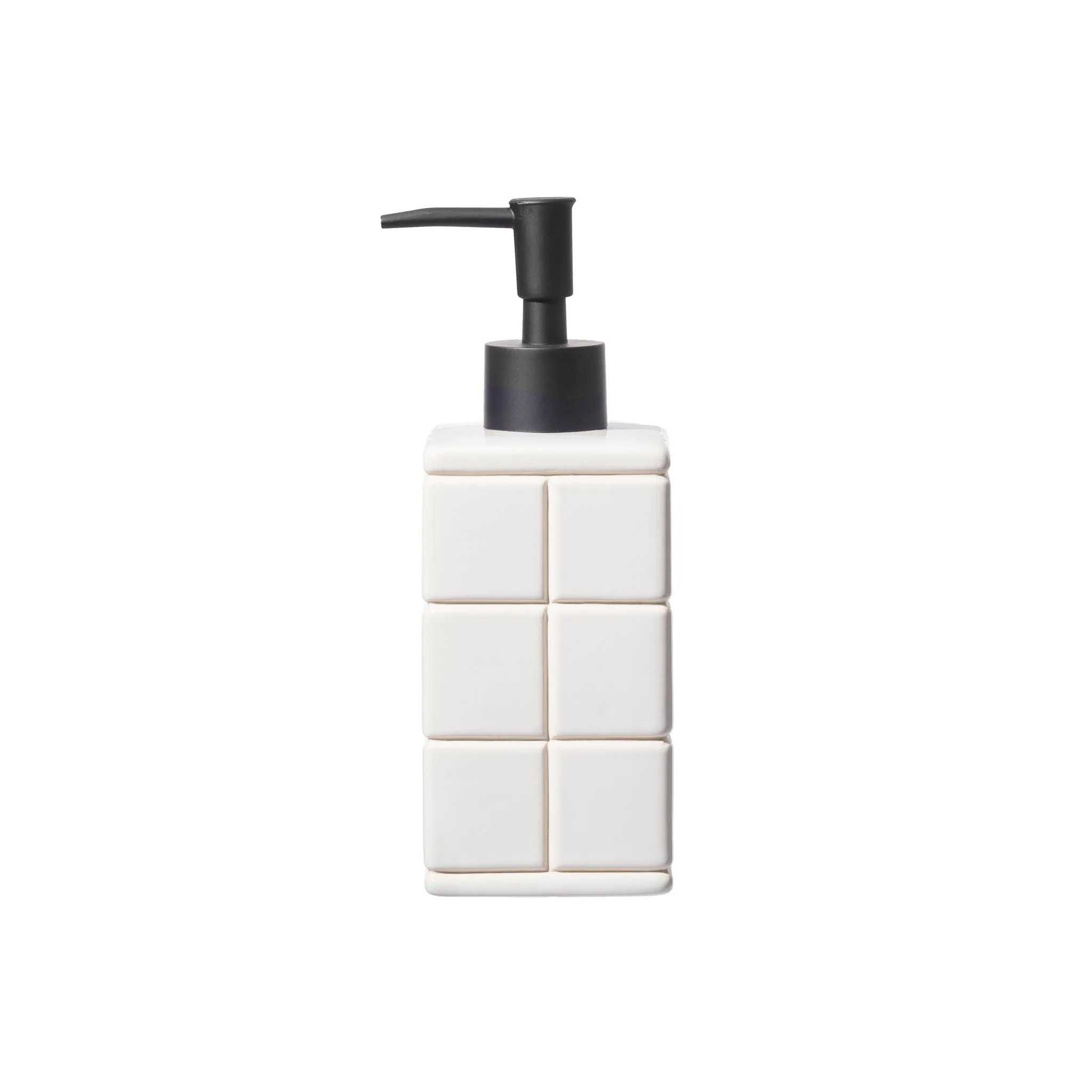 CERAMIC BATH ENSEMBLE SOAP DISPENSER