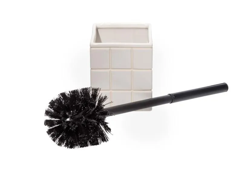 CERAMIC BATH ENSEMBLE TOILET BRUSH