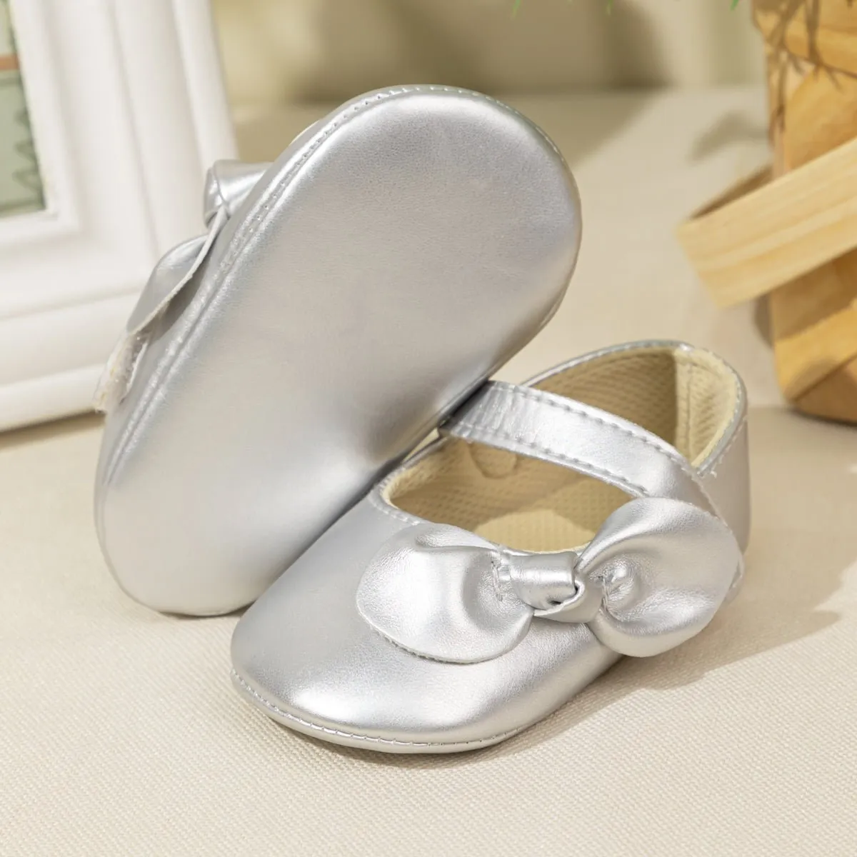 Fairy Gleam Slippers-Silver