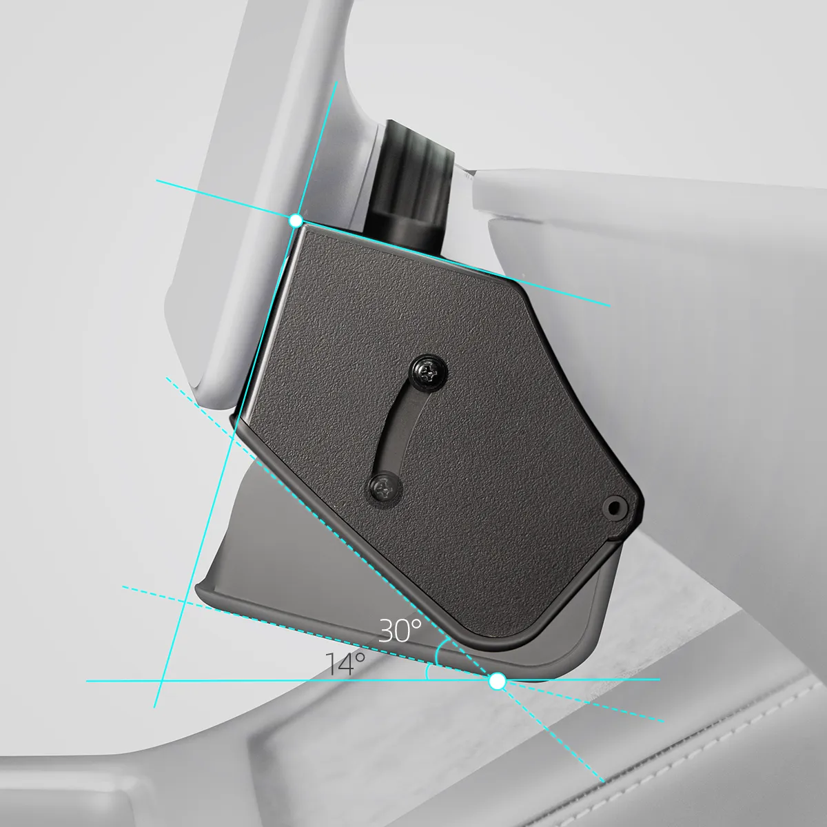 Hidden Magnetic (Under Screen) Storage Box for Tesla Model 3 & Model Y