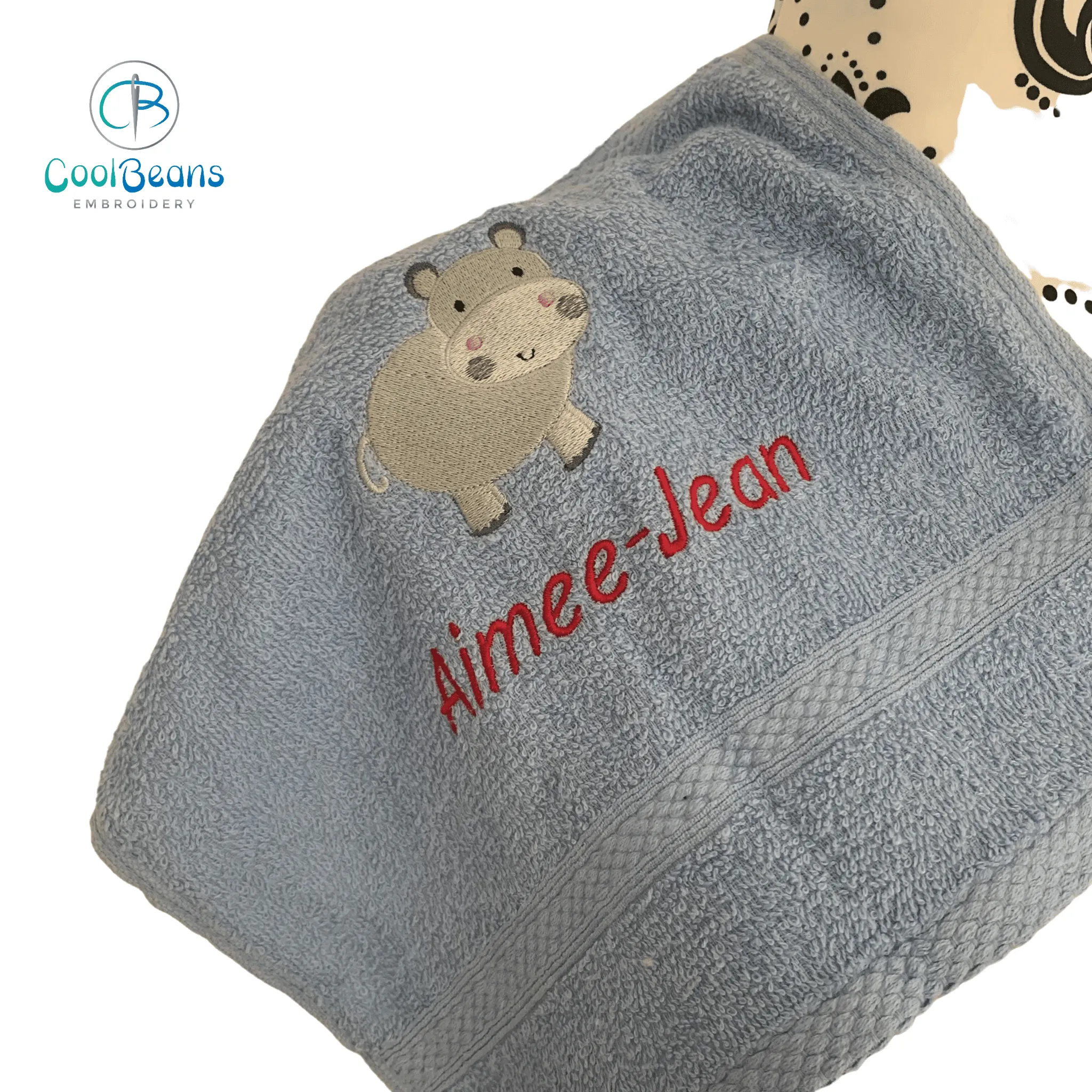 Hippo Towels- Personalised