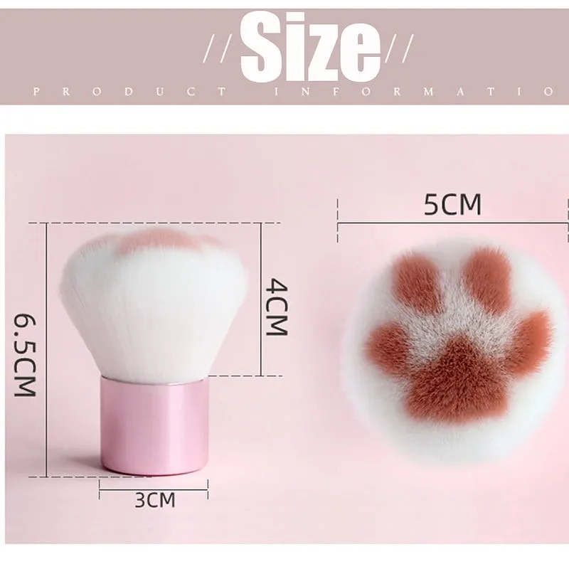 Kawaii Cat Paw Makeup Brush