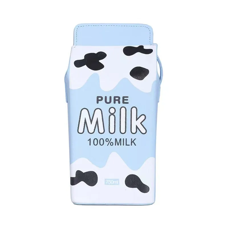 Kawaii Harajuku Milk Crossbody Shoulder Bag