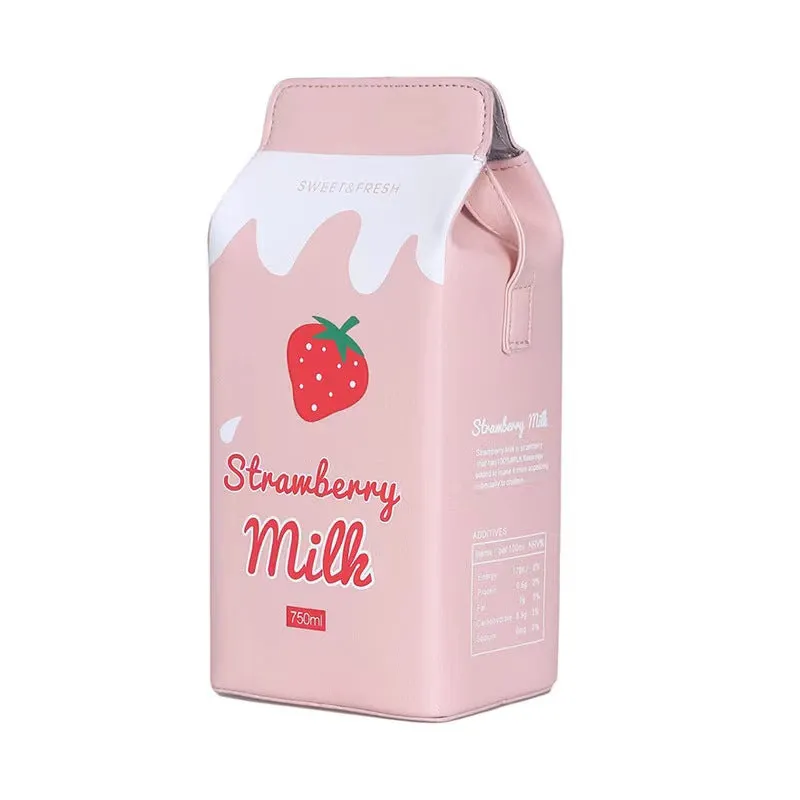Kawaii Harajuku Milk Crossbody Shoulder Bag