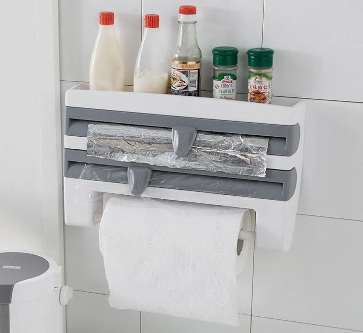 Multi-Function Kitchen Paper Dispenser