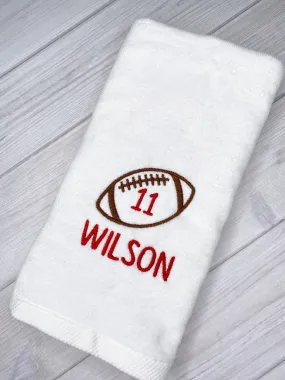 Personalized Football Towel