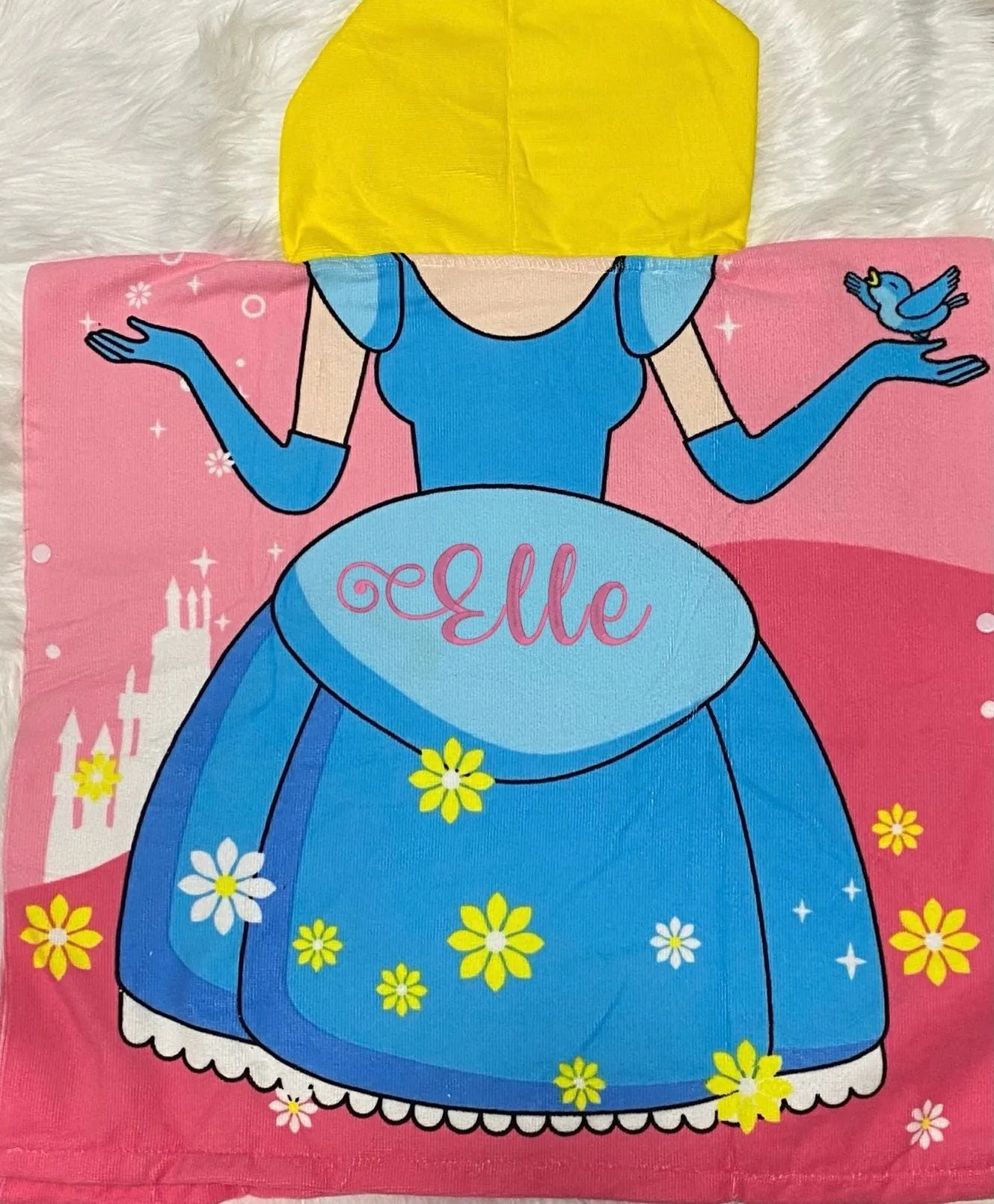 Personalized Hooded Kids Towel