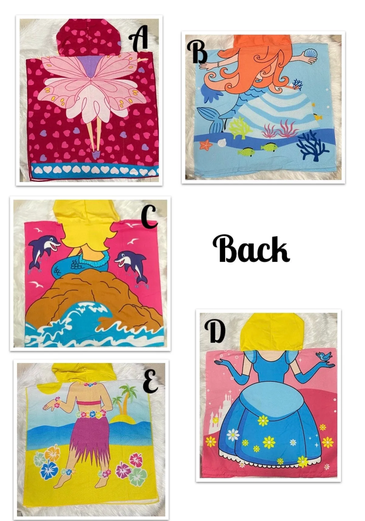 Personalized Hooded Kids Towel