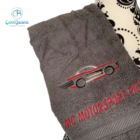 Race Car Towels - Personalised Race Car Towels - Personalised