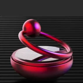 Solar Rotate Car Perfume Air Freshener Aromatherapy Auto