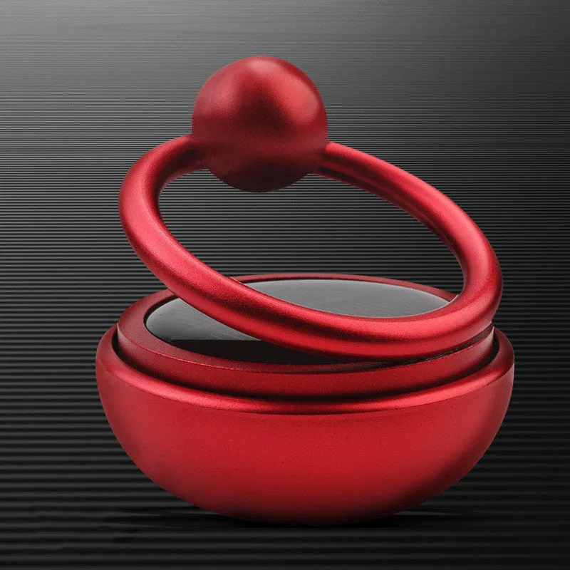 Solar Rotate Car Perfume Air Freshener Aromatherapy Auto