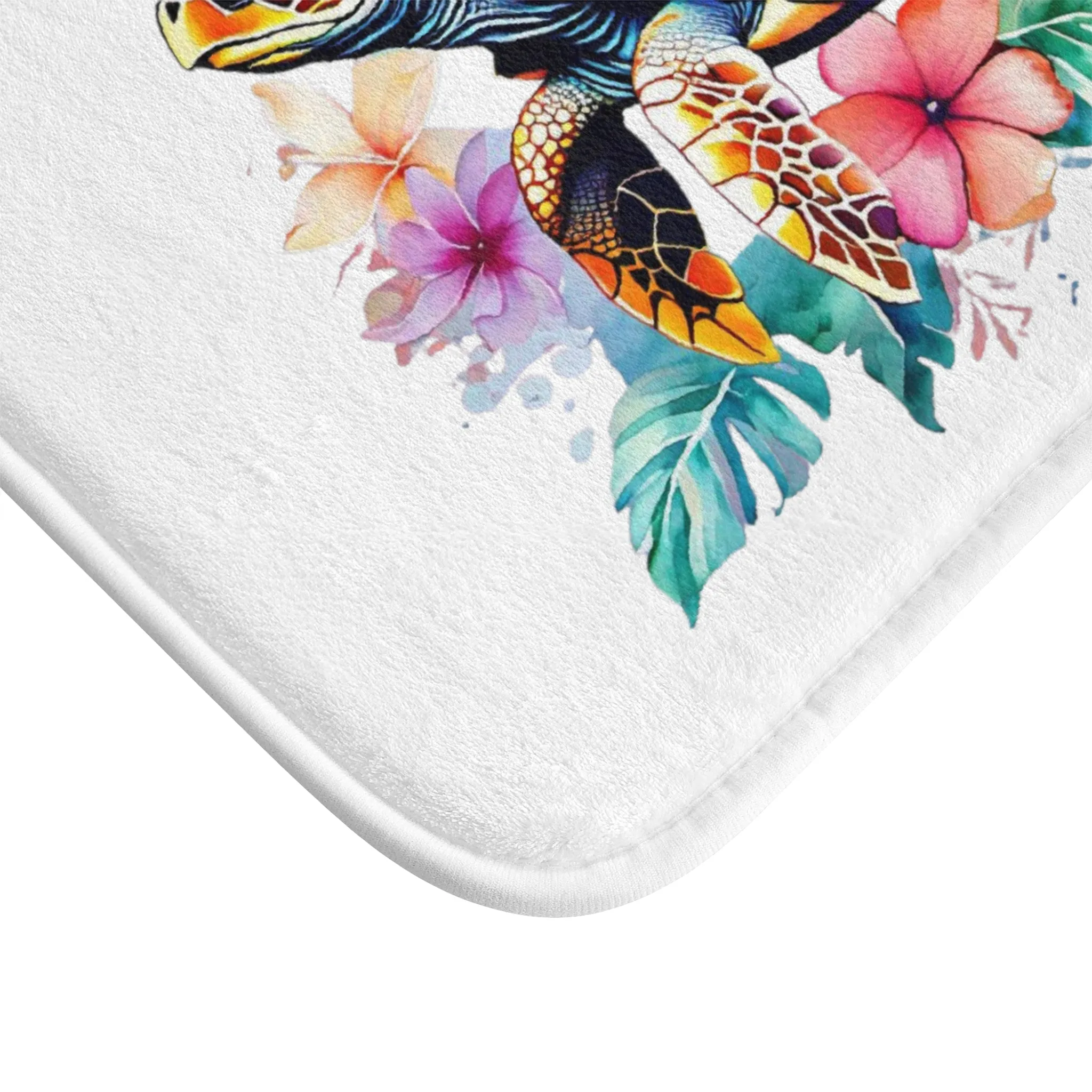 Tropical Turtle Bath Mat